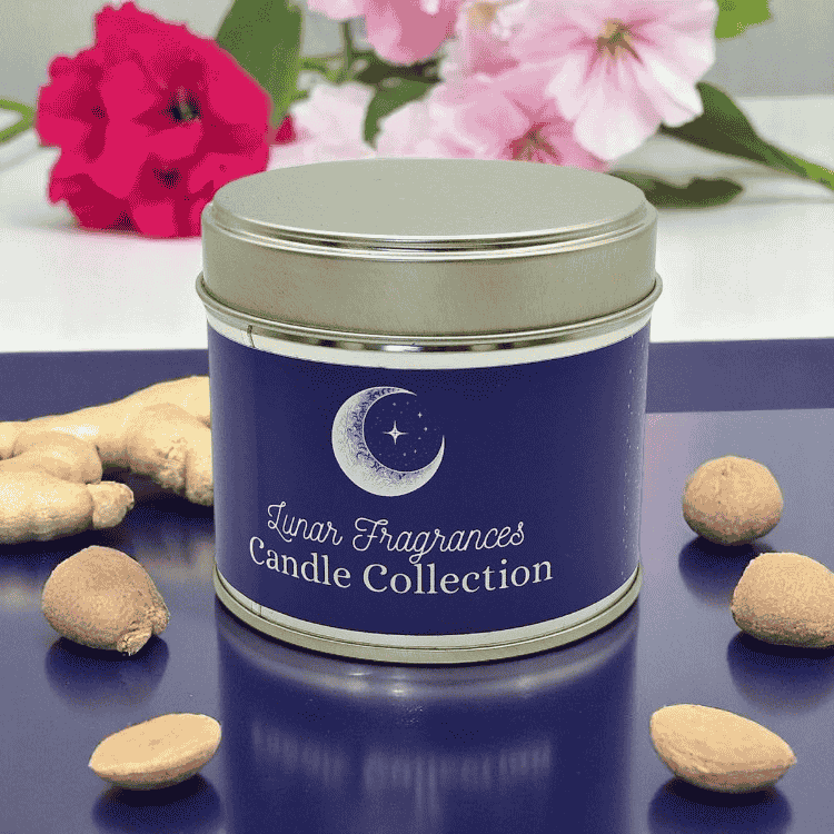 Amber Noir Soy Wax Tin Candle