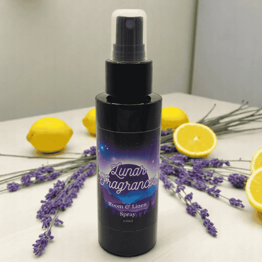 Lemon and lavender room spray