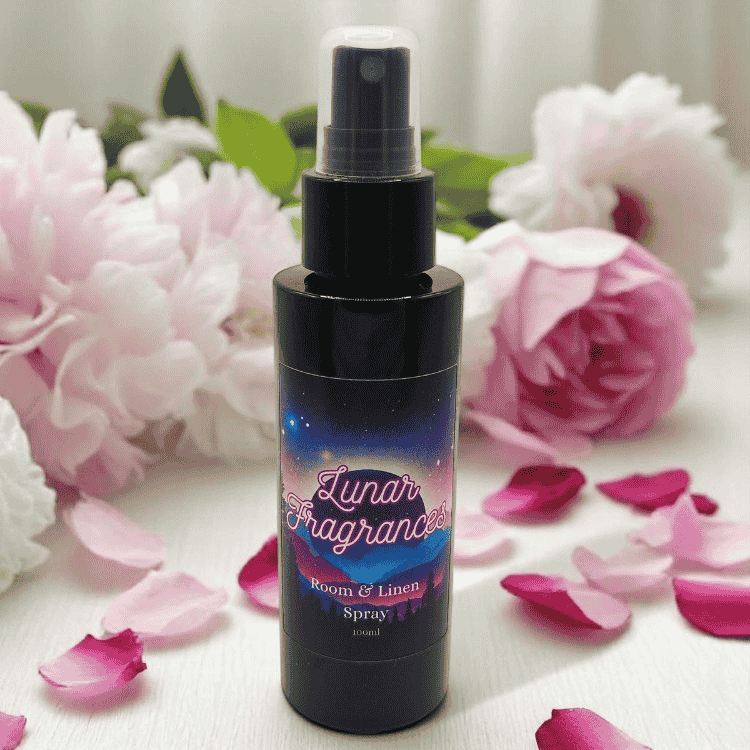 Peony and blush suede room spray