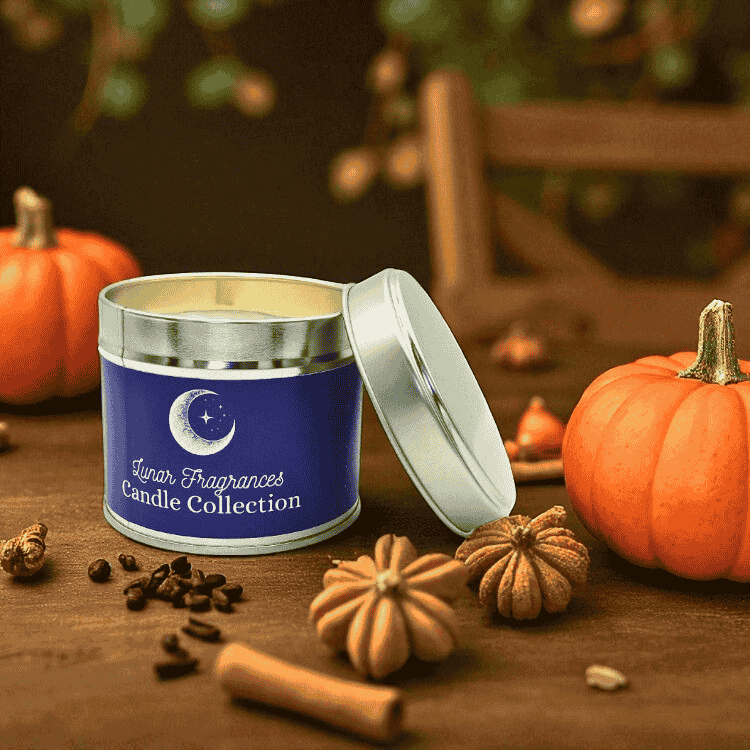 Pumpkin Spice Soy Wax Tin Candle