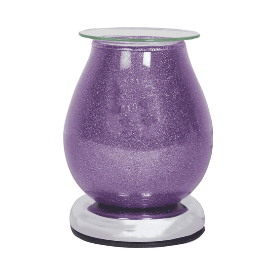 Purple Sparkle Wax Melt Burner