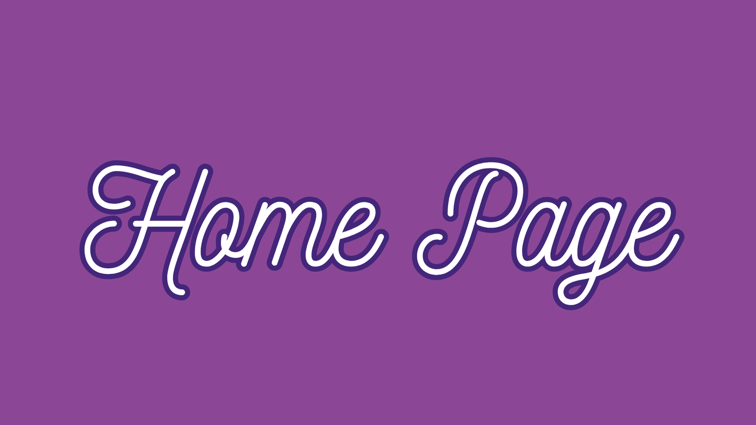 Home page