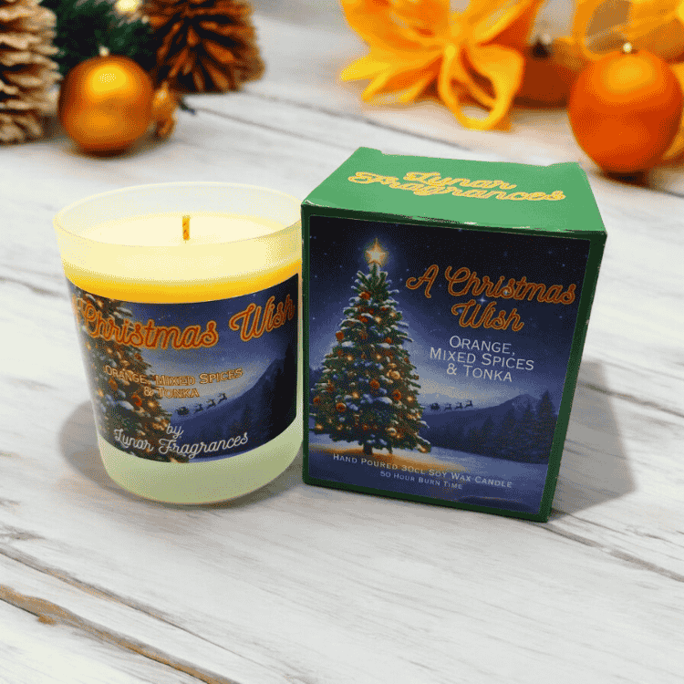 A Christmas Wish Candle