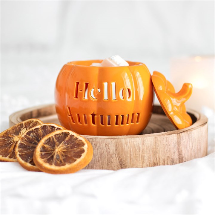 Hello Autumn Pumpkin Wax Melt Burner