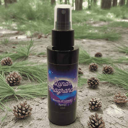 A walk in the forest room and linen spray