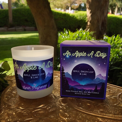 An Apple A Day 220g Soy Wax Candle