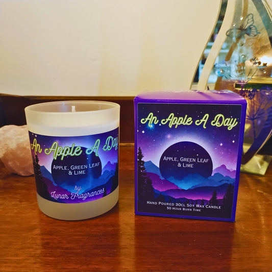 An Apple A Day Soy Wax Candle