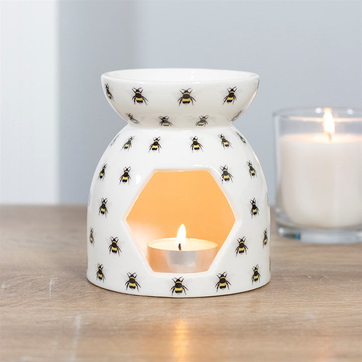 Bee Print Wax Melt Burner