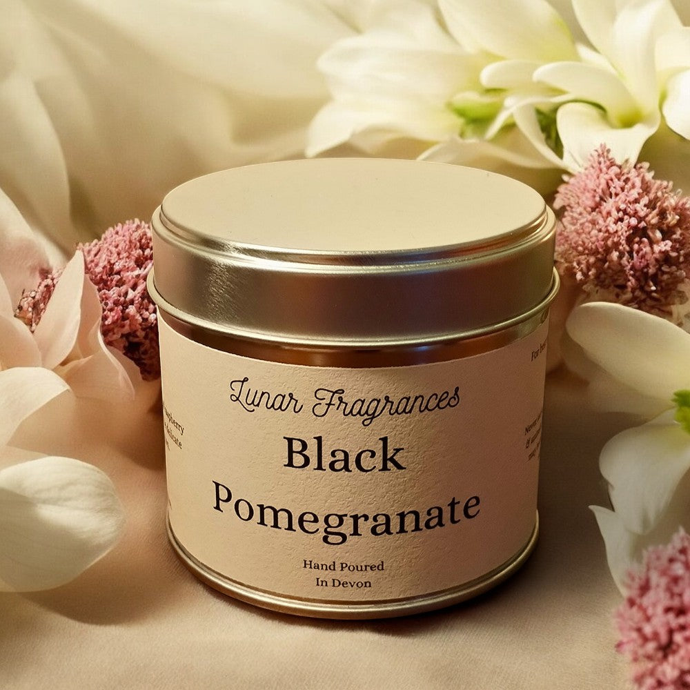 Black Pomegranate Soy Wax Candle