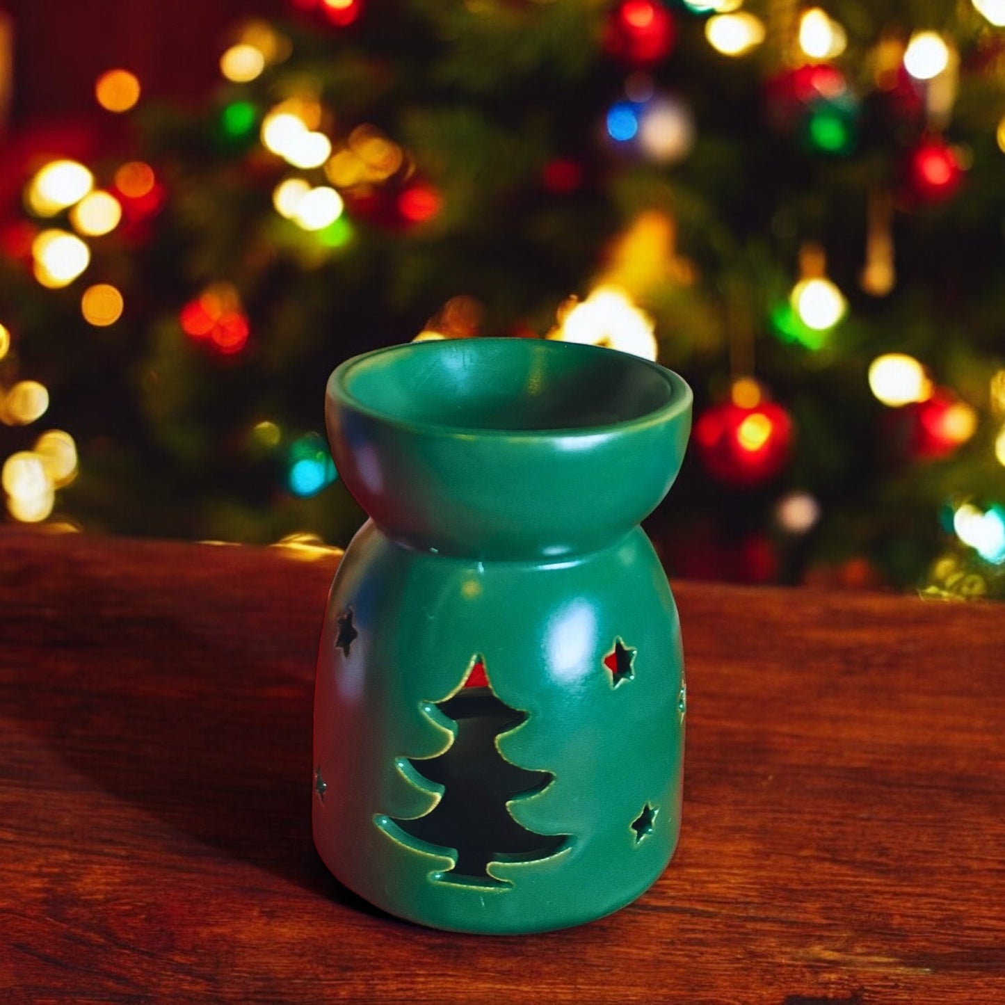 Christmas Tree Cut Out Wax Melt Burner