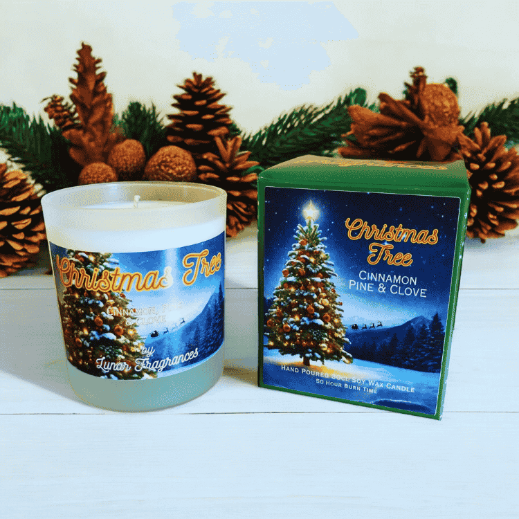Christmas Tree Soy Wax Candle