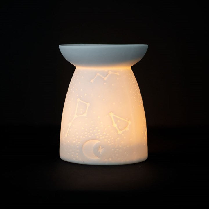 Ceramic Constellation Tea Light Burner