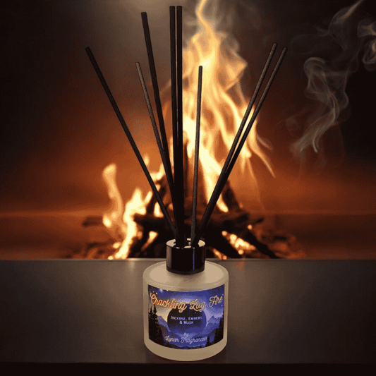 Crackling Log Fire Reed Diffuser