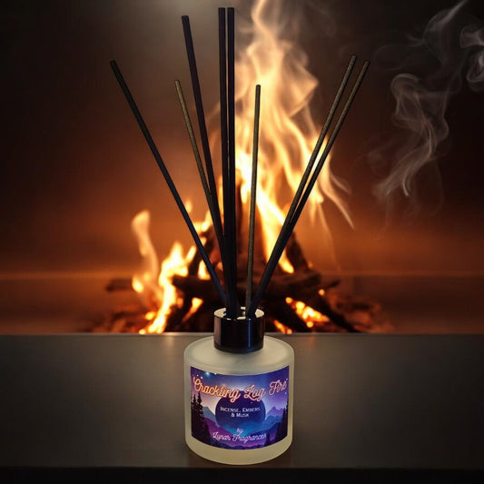 Crackling Log Fire Reed Diffuser (AMIT Name "Cosy Fireside")