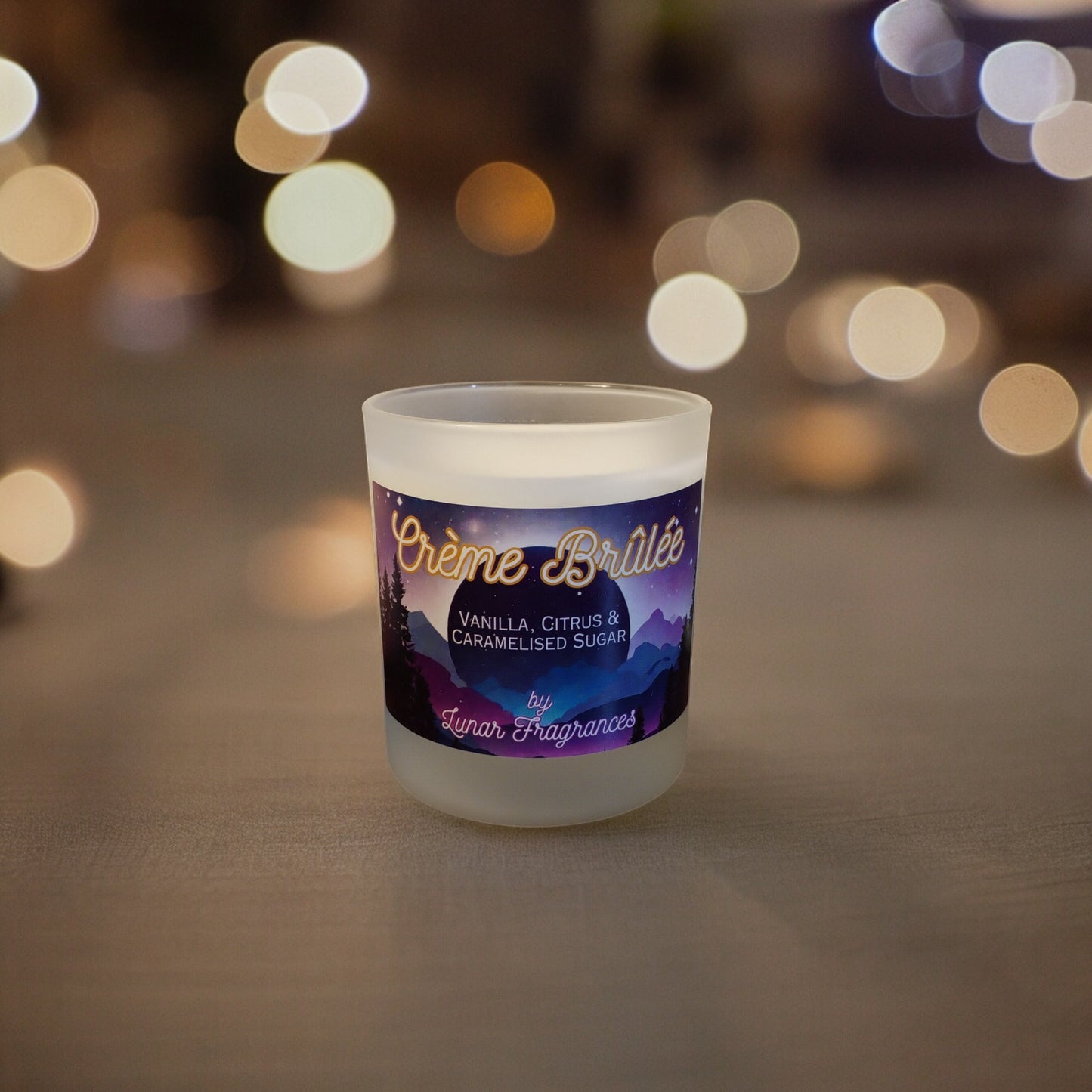 Crème Brûlée 220g Soy Wax Candle (AMIT Name "Caramel Vanilla Latte")