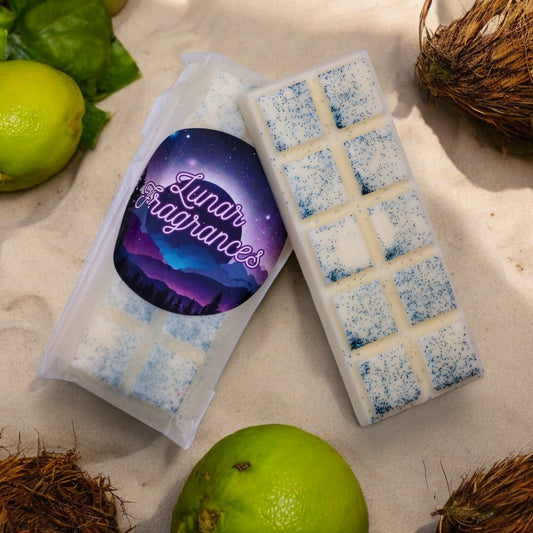 Drink 'Em Both Up Snap Bar Wax Melt (AMIT Name "Coconut & Lime")