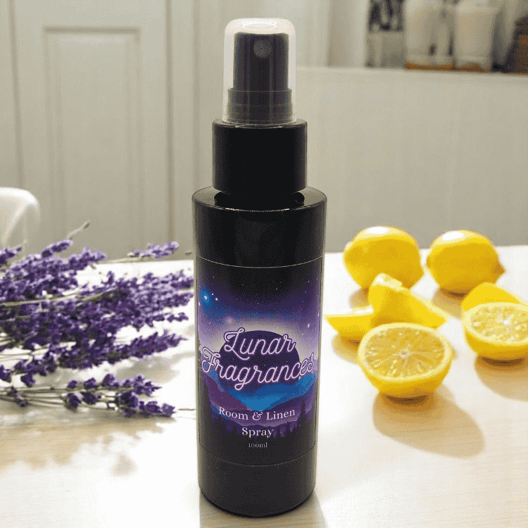 Lemon and lavender room and linen spray