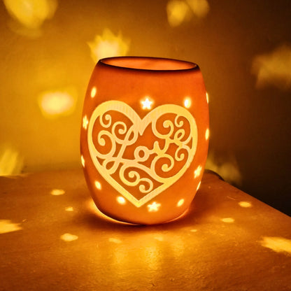 Love Heart Electric Wax Melt Burner