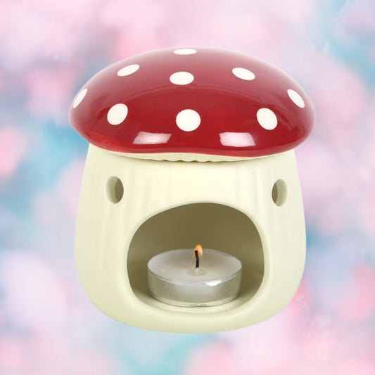 Mushroom Tea Light Wax Burner