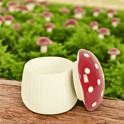 Mushroom Tea Light Wax Burner