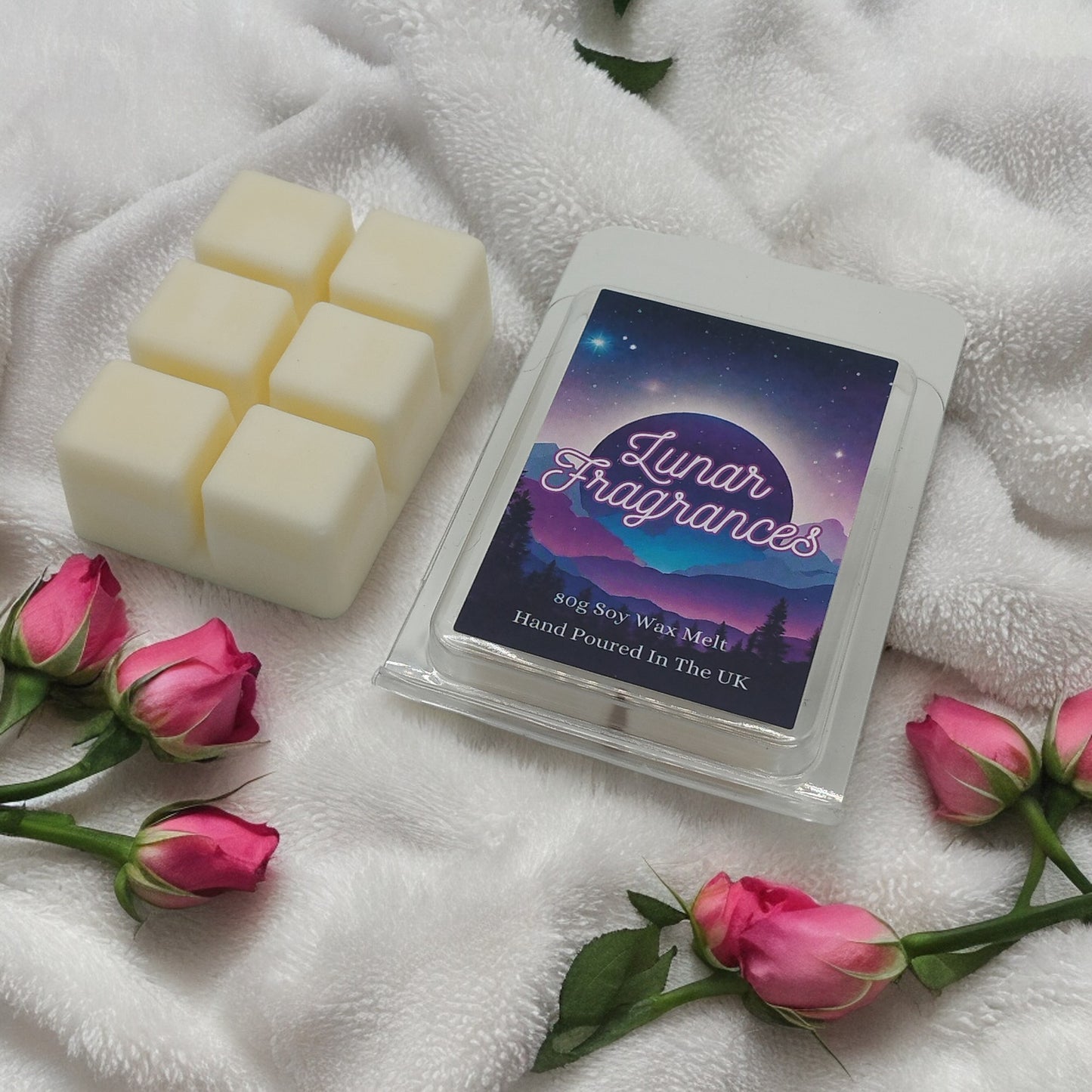 Rose Wonderland Clamshell Wax Melt