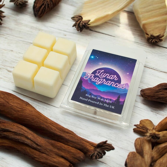 Sandalwood, Patchouli & Vanilla Clamshell Wax Melt