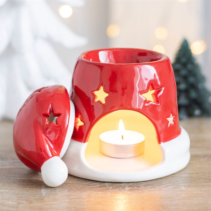 Santa Hat Tealight Wax Melt Burner