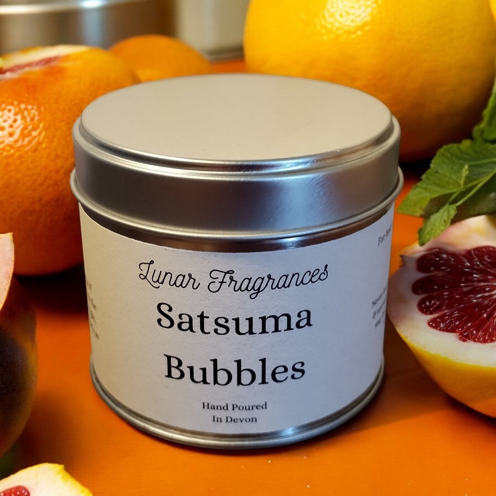 Satsuma Bubbles Soy Wax Candle