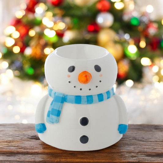 Festive Snowman Wax Melt Burner