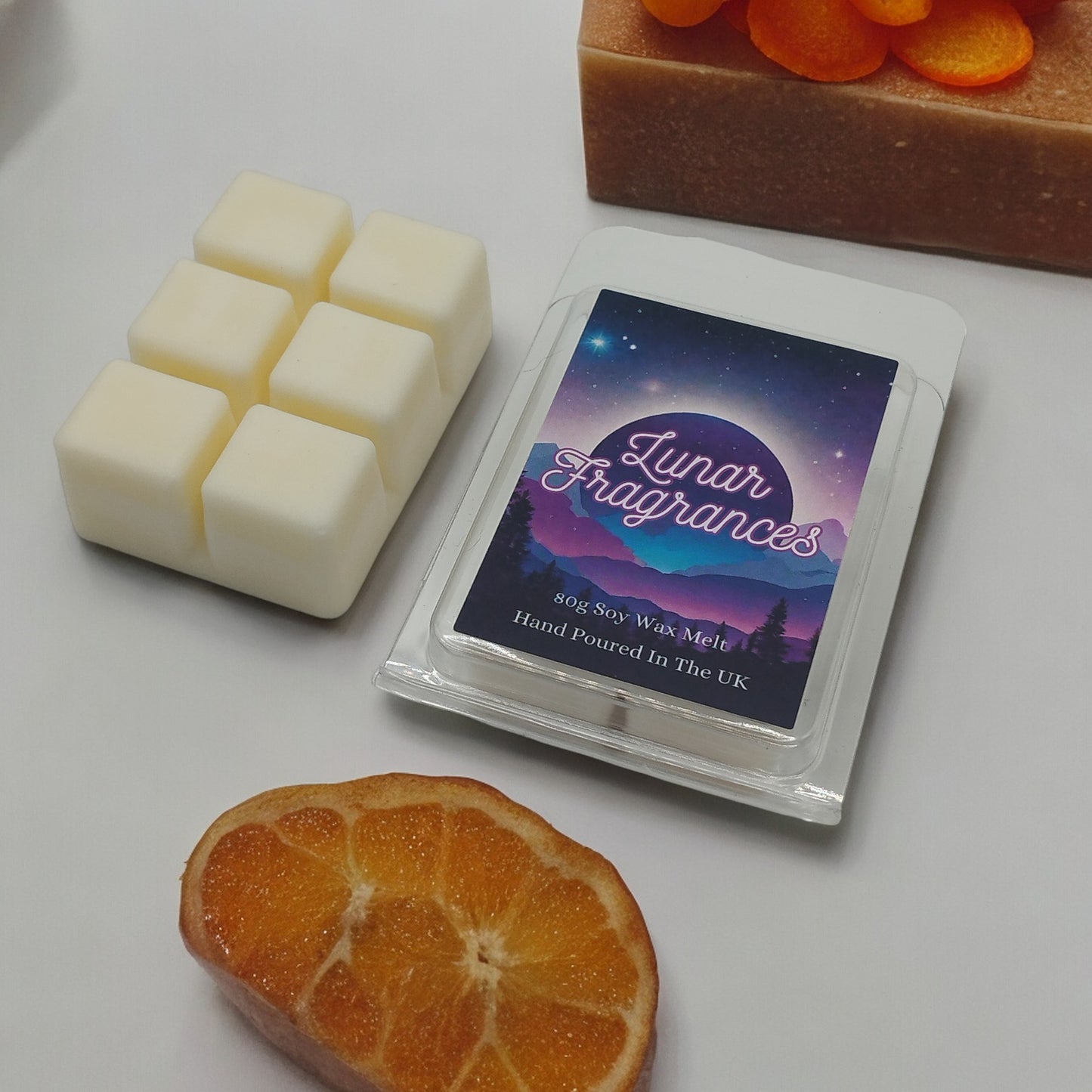 Sweet Orange & Amber Clamshell Wax Melt