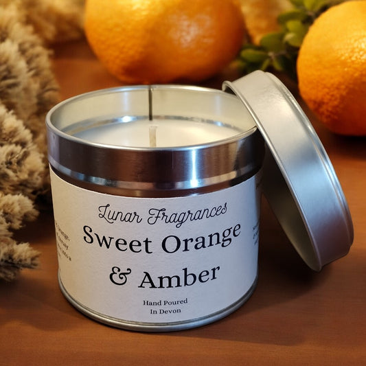 Sweet Orange & Amber Candle