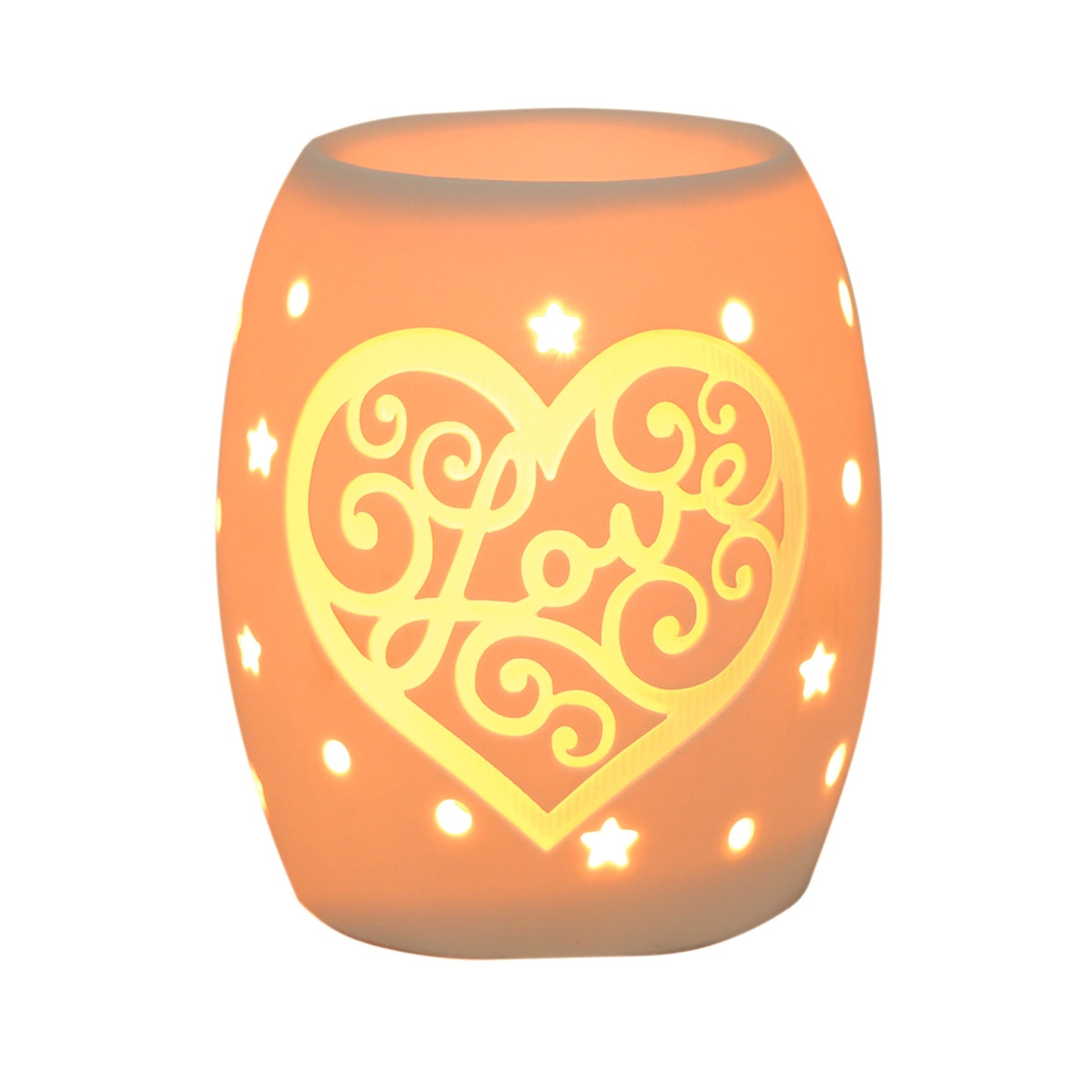 Love Heart Electric Wax Melt Burner