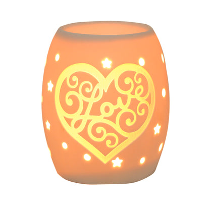 Love Heart Electric Wax Melt Burner